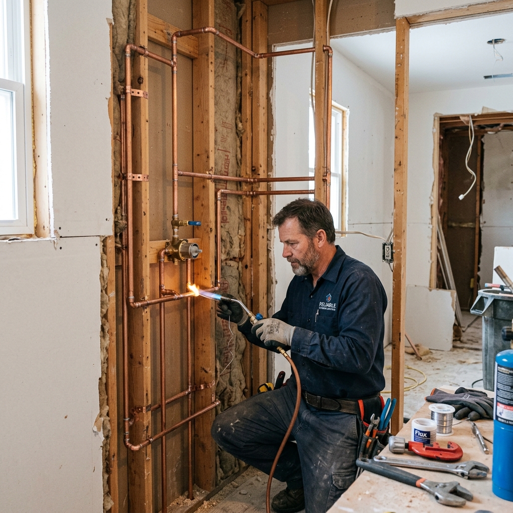 Re-Piping & Remodels. Re-Piping & Remodels.